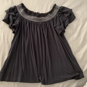 AMERICAN EAGLE: off the shoulder top